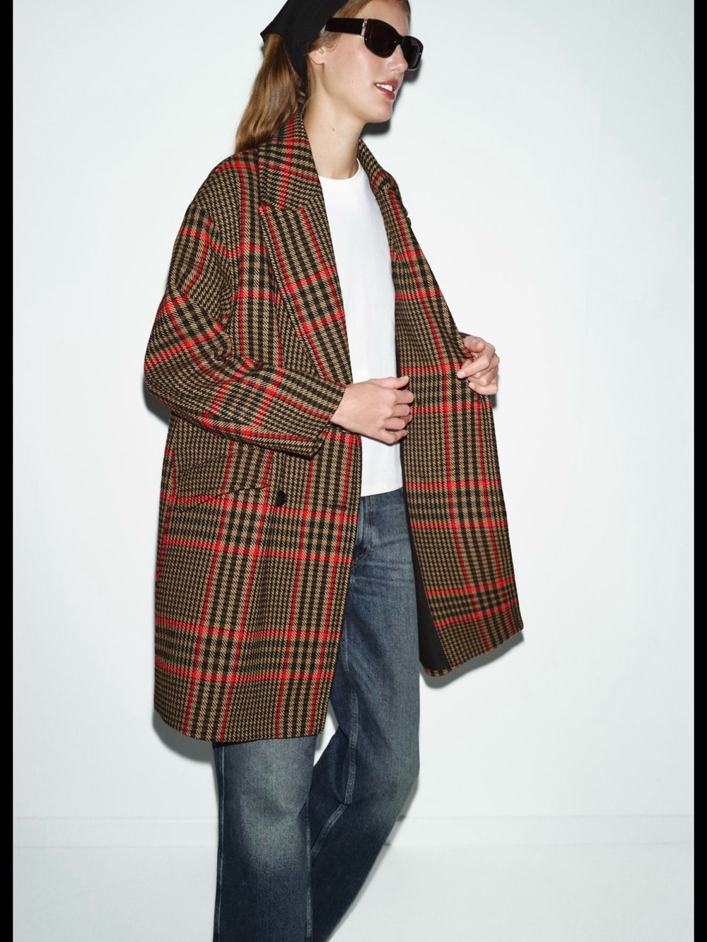 ZARA Plaid Winter Coat Multicolored NWT ❗️